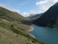 Col de la Croix-de-Fer von Barrage du Verney / Allemont