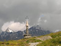 Col de la Croix-de-Fer from Barrage du Verney / Allemont