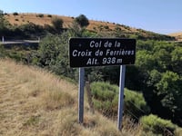 Col de la Croix de Ferrieres z Saint Pierreville