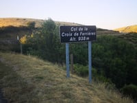 Col de la Croix de Ferrieres von Saint Pierreville