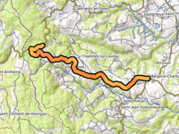 Col de la Croix de l'Homme Mort von Margerie-Chantagret