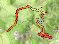 Col de la Croix de Peccata from Antraygues