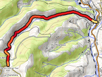 Col de la Croix de Thel da Chamelet