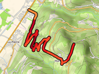 Col de la Croix de Theys from Tencin