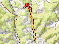Col de la Croix des Brosses from Claveisolles