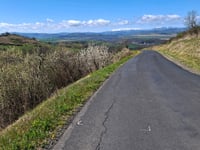Col de la Croix des Gardes vanuit Les Bogers