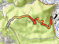 Col de la Croix des Vents von Les Salles du Gardon