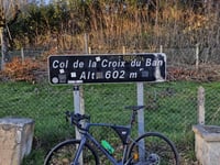 Col de la Croix du Ban from Pollionnay