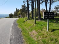 Col de la Croix du Fau da Paulhac-en-Margeride