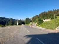 Col de la Croix Fry von Saint-Jean-de-Sixt
