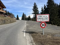 Col de la Croix Fry z Thônes