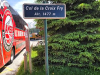 Col de la Croix Fry from Thônes