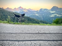 Col de la Croix Fry from Thônes