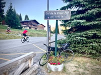 Col de la Croix Fry from Thônes
