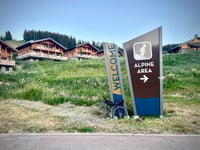 Col de la Croix Fry vanuit Thônes