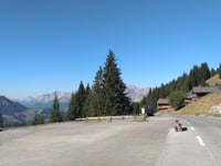 Col de la Croix Fry from Thônes