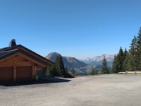 Col de la Croix Fry from Thônes