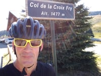 Col de la Croix Fry from Thônes