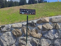 Col de la Croix Fry from Thônes