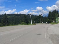 Col de la Croix Fry from Thônes