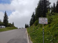 Col de la Croix from Le Diablerets