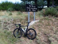 Col de la Croix Millet from Largentière