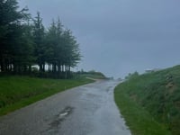 Col de la Croix Millet from Largentière