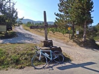 Col de la Croix Rouge depuis Mirabel aux Baronnies