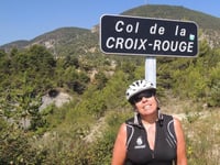 Col de la Croix Rouge depuis Mirabel aux Baronnies