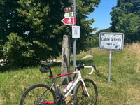 Col de la Croix from Saint Ursanne