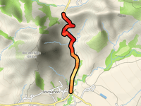 Col de la Croix vanuit Savournon