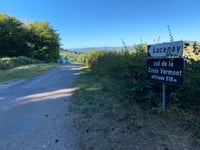 Col de la Croix von Sommant