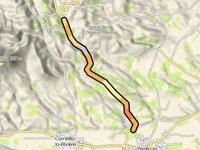 Col de la Dona from Pezilla-la-Riviere