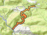 Col de la Garouillière from Clermont-sur-Lauquet