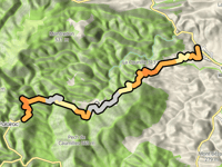 Col de la Gineste da Cascastel-des-Corbières via Col d'Amiel
