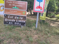 Col de la Grande Limite von Marsanne