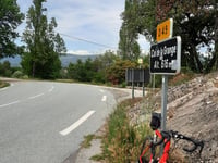 Col de la Grange from La Clape