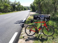 Col de la Lèque from Saint Cézaire sur Siagne