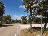 Col de la Ligne from Murs
