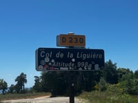 Col de la Liguière z Sault