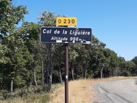 Col de la Liguière z Sault