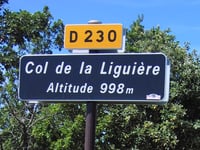Col de la Liguiere von Saint-Saturnin-lès-Apt