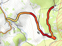 Col de la Llosa z La Llagonne