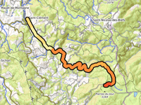 Col de la Loge des Gardes von Saint Clément