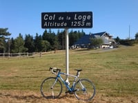 Col de la Loge from Noiretable