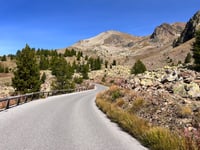 Col de la Lombarde z Isola przez Isola 2000