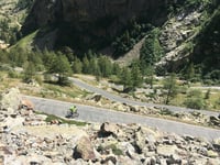 Col de la Lombarde von Pratolungo