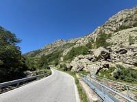 Col de la Lombarde vanuit Pratolungo