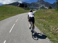 Col de la Loze vanuit Brides les Bains via Courchevel