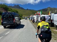 Col de la Loze vanuit Brides les Bains via Courchevel